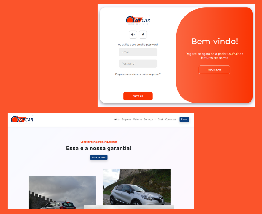 GGP Car website preview image