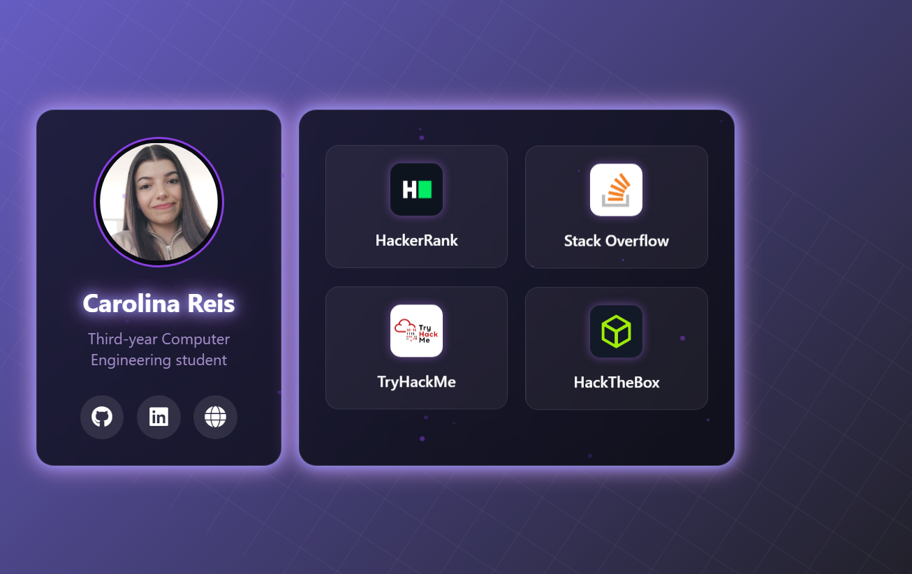 Tech presence website preview image